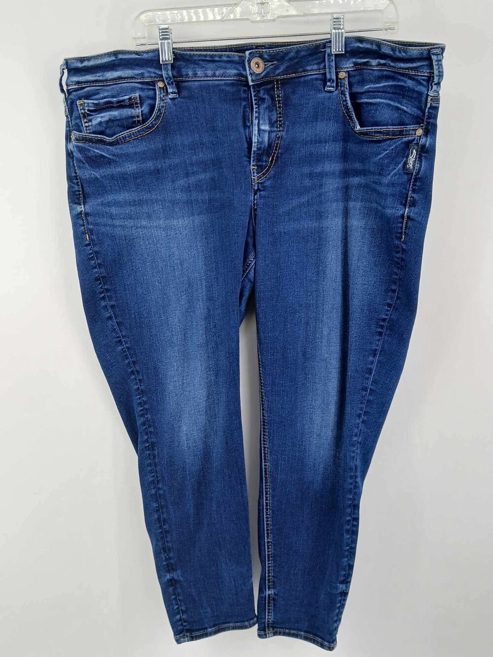 Silver Jeans Co. Suki Skinny Crop plus size 20
